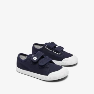 Zapatillas Goflex Barefoot Lona Azul Marino