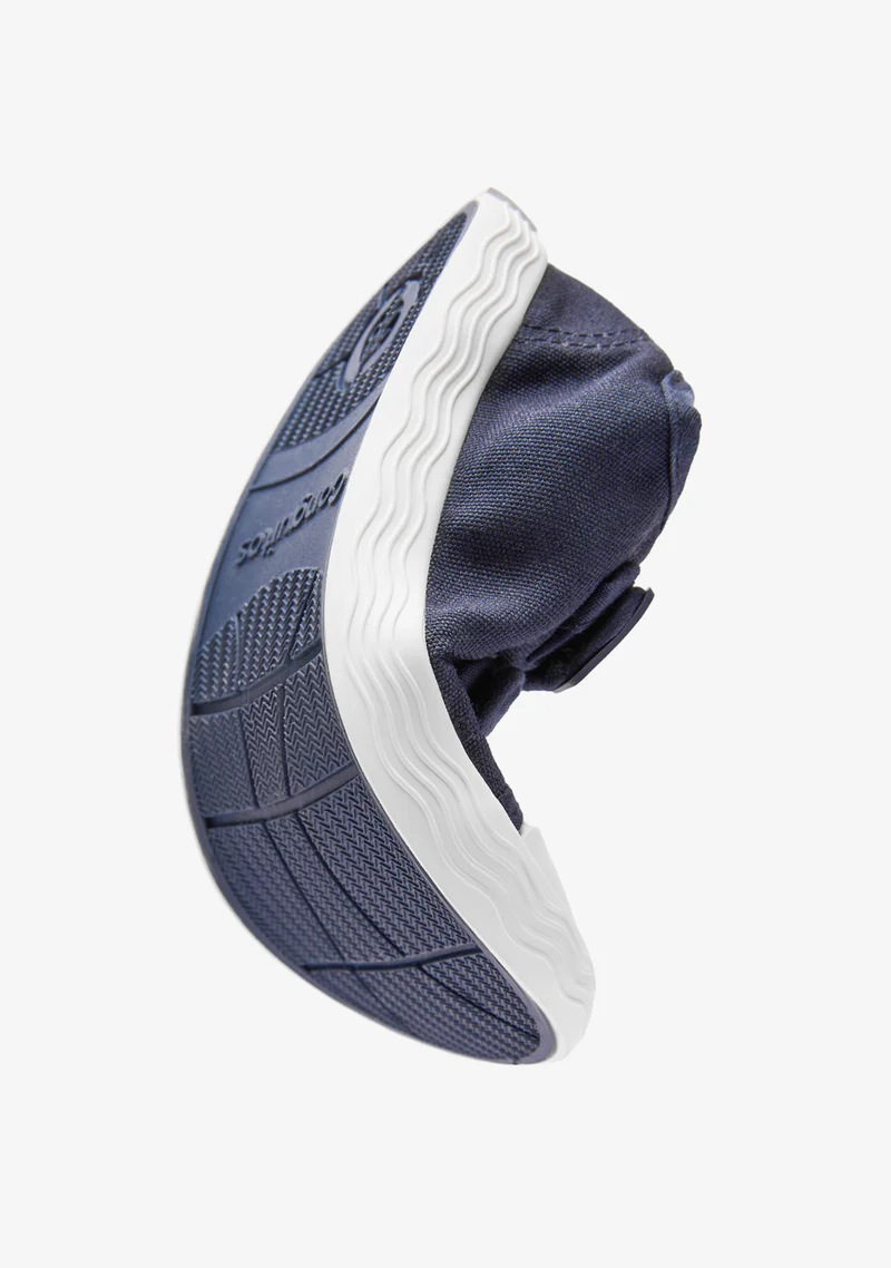 Zapatillas Goflex Barefoot Lona Azul Marino - Imagen 4